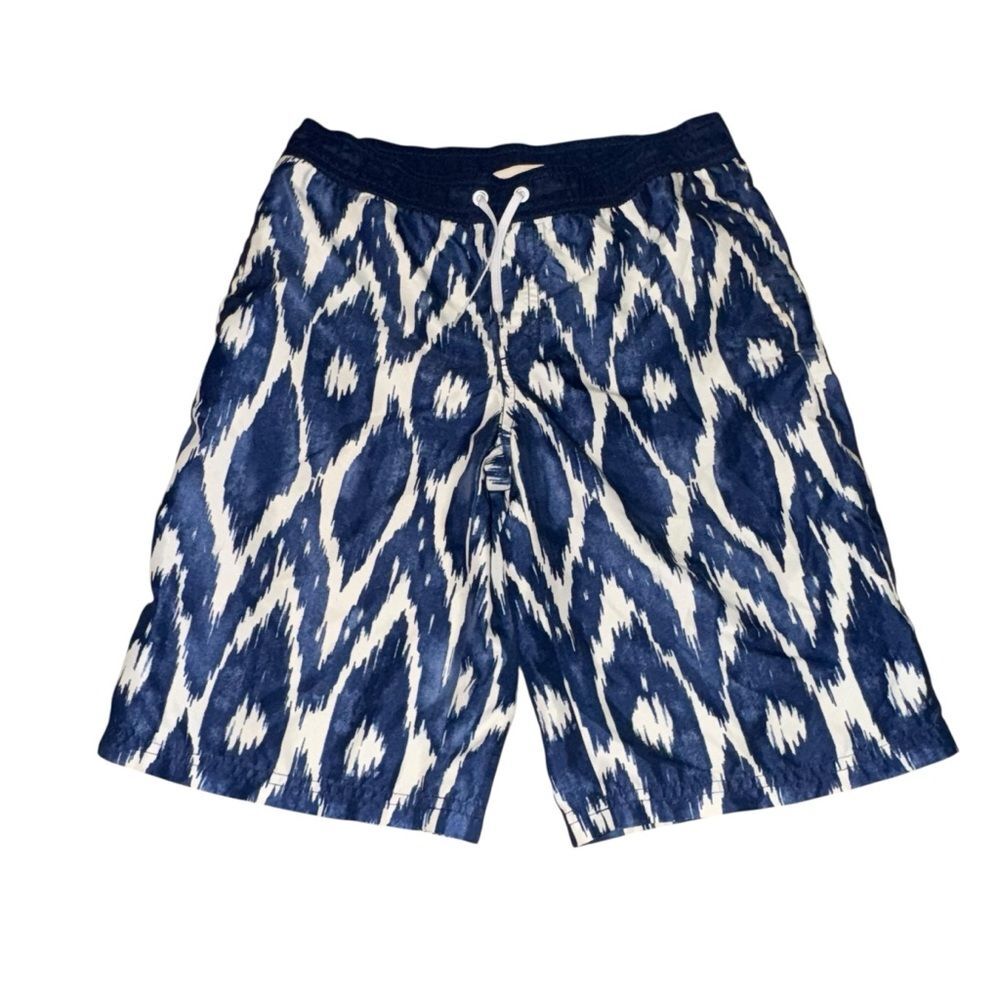 Crazy 8 Navy and White Swimsuit Board Shorts